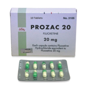 Prozac Capsules & Tablets (Fluoxetine Hydrochloride 10mg, 20mg, & 40mg) | Gold-Standard Selective Serotonin Reuptake Inhibitor for Depression & Mood Disorders